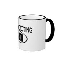 Métal détectant le T-shirts et les cadeaux de papa Mugs À Café