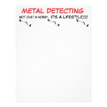 Metal Detecting Items, Letterhead