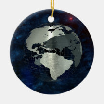 Metal Earth Globe Ornaments