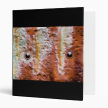 metal eyes rust binders
