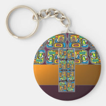 Metal Foils Key Chains