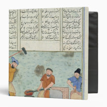 Metal forge, from 'Shah-Nameh 3 Ring Binders