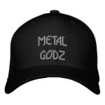 METAL GODZ EMBROIDERED HAT