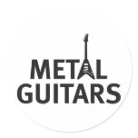 metal guitar stickers