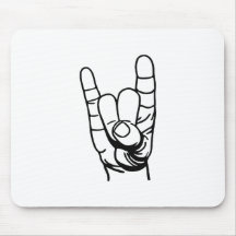 Metal Hand - Devil Fingers Mousepads