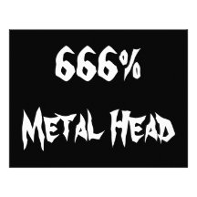Metal Head Custom Letterhead