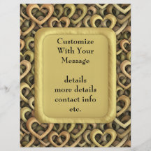 Metal Hearts Custom Flyer