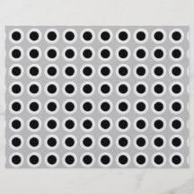 Metal Holes Grill (faux) Flyers