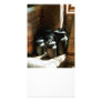 Metal Jugs by Window Personalized Photo Card