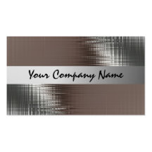 Metal Look Business Cards