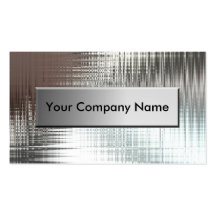 Metal Look Business Cards With Class