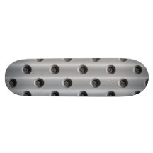 Metal-Look Skate Board Deck