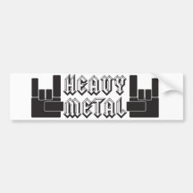 Métal lourd ! adhésifs pour voiture