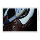 metal meets leather greeting card