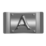 Metal Monogram Initial Letter Labels