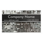 Metal Mosaic And Nameplate Business Cards