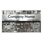 Metal Mosaic And Nameplate Business Cards