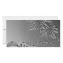 Metal Palms Photo Cards