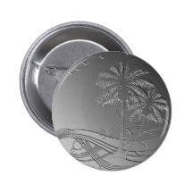 Metal Palms Pin