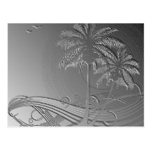 Metal Palms Post Card