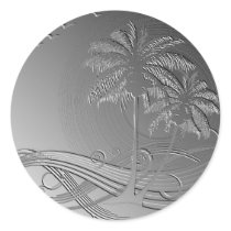 Metal Palms Stickers