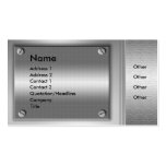 Metal Plates Business Cards