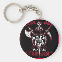 METAL PUNK DEATH SQUAD KEY CHAIN