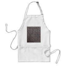 Metal Sheet Rusty Antique Junk Style Fashion Art Aprons