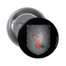 Metal Shield Dragon Button