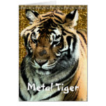 Metal Tiger Birthday/or Chinese New Year Cards