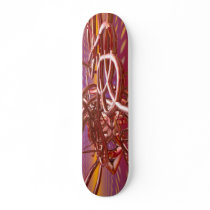 Metal Tubes Abstract - 02 Skateboard