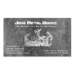 Metal Workers Business Card Templates