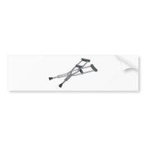MetalCrutches082010 Bumper Sticker