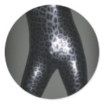 Metalic Leopard Zentai 4 Sticker