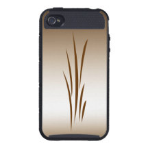 Metallic Bronze Grass iPhone 4 Cover