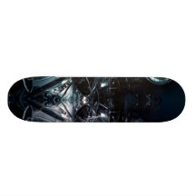 Metallic Ego Custom Skateboard