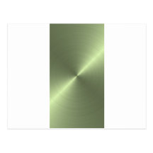 Metallic Green Postcard