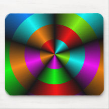 Metallic Look Abstract Mousepad