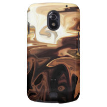 METALLIC NEUTRAL BROWN GLOW SAMSUNG GALAXY NEXUS COVERS