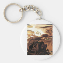 METALLIC NEUTRAL BROWN GLOW KEY CHAIN