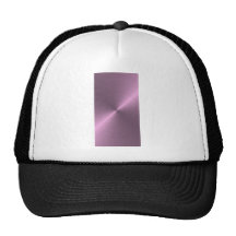 Metallic Purple Mesh Hat