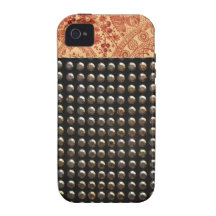 Metallic Studs Pattern Case-Mate iPhone 4 Covers