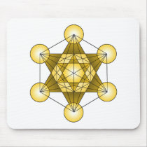 Metatron's Cube Mouse Mats