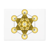 Metatron's Cube Postcards