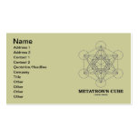 Metatron's Cube (Sacred Geometry) Business Card