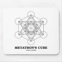 Metatron's Cube (Sacred Geometry) Mouse Pads