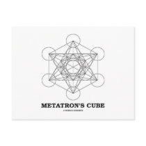 Metatron's Cube (Sacred Geometry) Post Cards