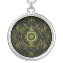 Metatron's Magick Wheel - Fractal Necklace