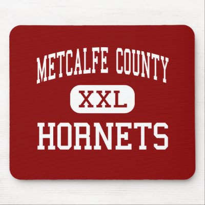 Metcalfe County - Hornets - High - Edmonton Mousepads by customteamsportswear