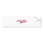 Metcalfe Mississippi Classic Design bumper stickers